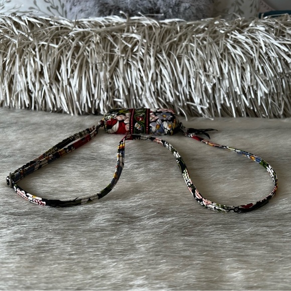 VERA BRADLEY Poppy Fields Little Hip Bag Crossbody Belt Bag Y2K Red Floral 2010 - Picture 8 of 15